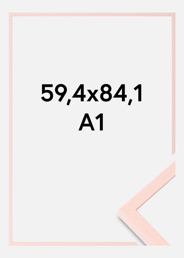 Colorful Akrylglass Rosa 59,4x84,1 cm (A1)