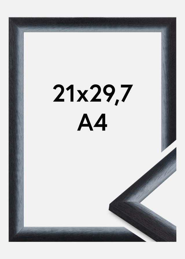 Ramme Cornwall Akrylglass Svart 21x29,7 cm (A4)