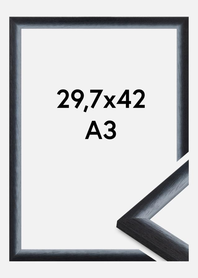Ramme Cornwall Akrylglass Svart 29,7x42 cm (A3)
