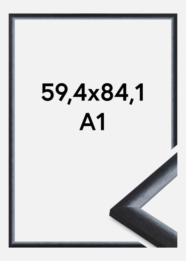 Ramme Cornwall Akrylglass Svart 59,4x84,1 cm (A1)