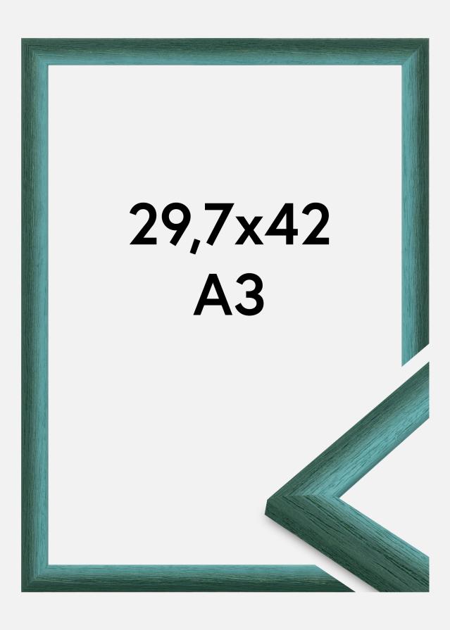 Ramme Cornwall Akrylglass Mørkegrønn 29,7x42 cm (A3)