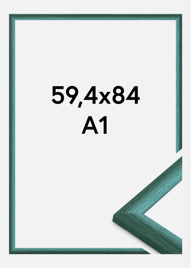 Ramme Cornwall Akrylglass Mørkegrønn 59,4x84,1 cm (A1)