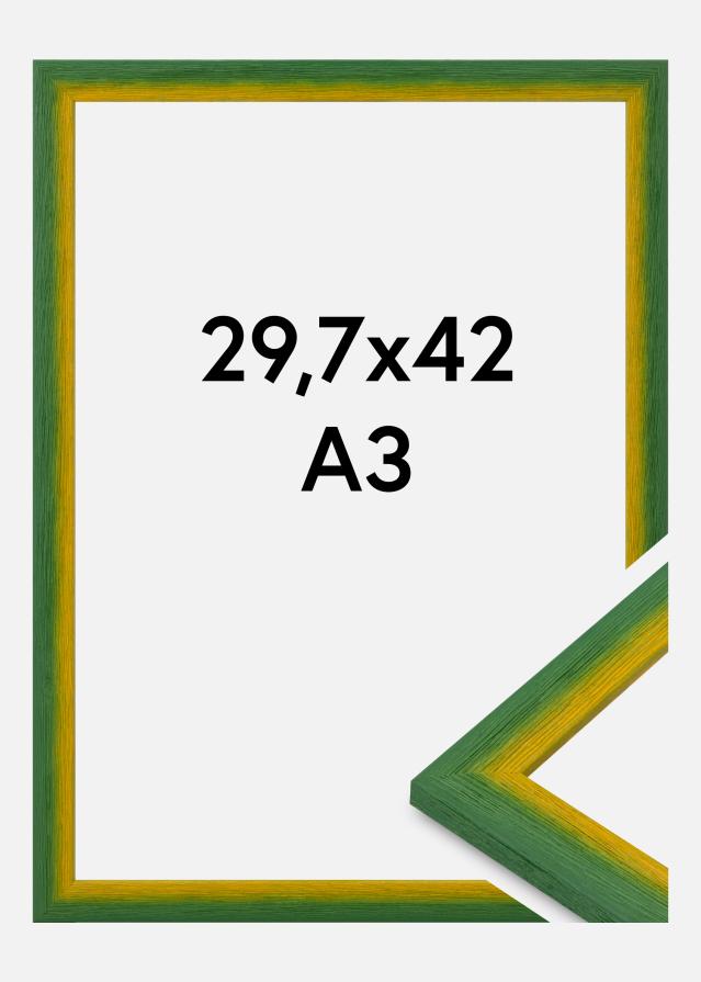 Ramme Cornwall Akrylglass Grønn 29,7x42 cm (A3)