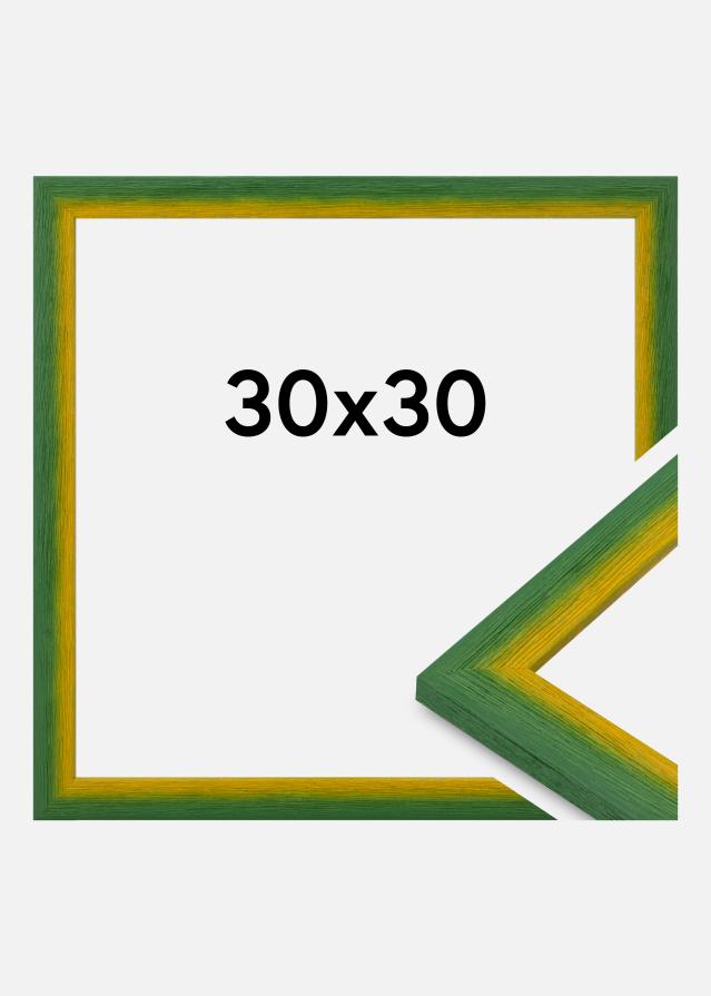 Ramme Cornwall Akrylglass Grønn 30x30 cm