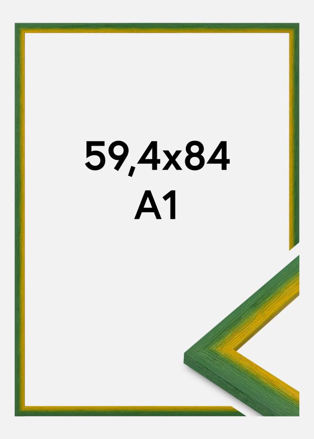 Ramme Cornwall Akrylglass Grønn 59,4x84,1 cm (A1)