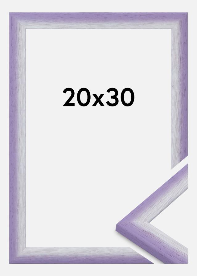 Ramme Cornwall Akrylglass Lyselilla 20x30 cm