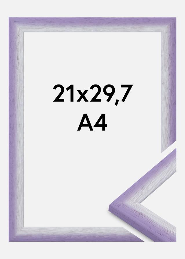 Ramme Cornwall Akrylglass Lyselilla 21x29,7 cm (A4)