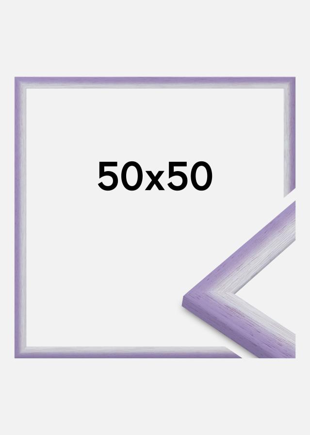 Ramme Cornwall Akrylglass Lys lilla 50x50 cm