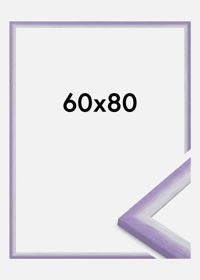 Ramme Cornwall Akrylglass Lyselilla 60x80 cm