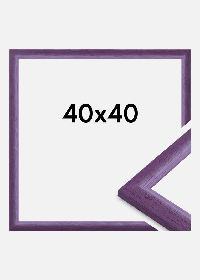 Ramme Cornwall Akrylglass Lilla 40x40 cm