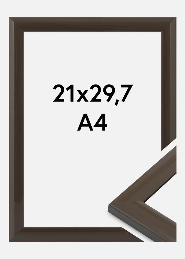 Ramme Dorset Akrylglass Mørk grå 21x29,7 cm (A4)