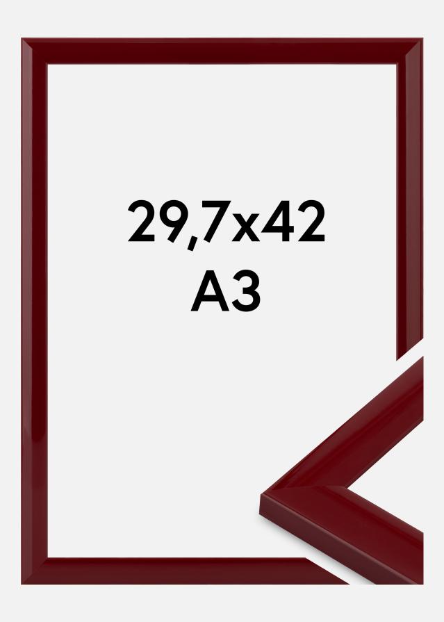 Ramme Dorset Akrylglass Mørkerød 29,7x42 cm (A3)