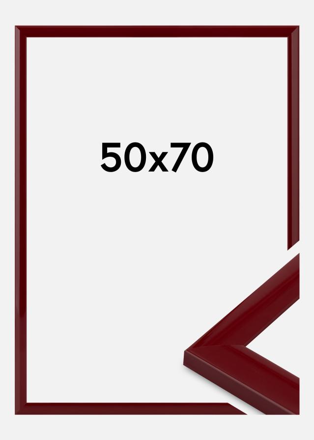 Ramme Dorset Akrylglass Mørkerød 50x70 cm