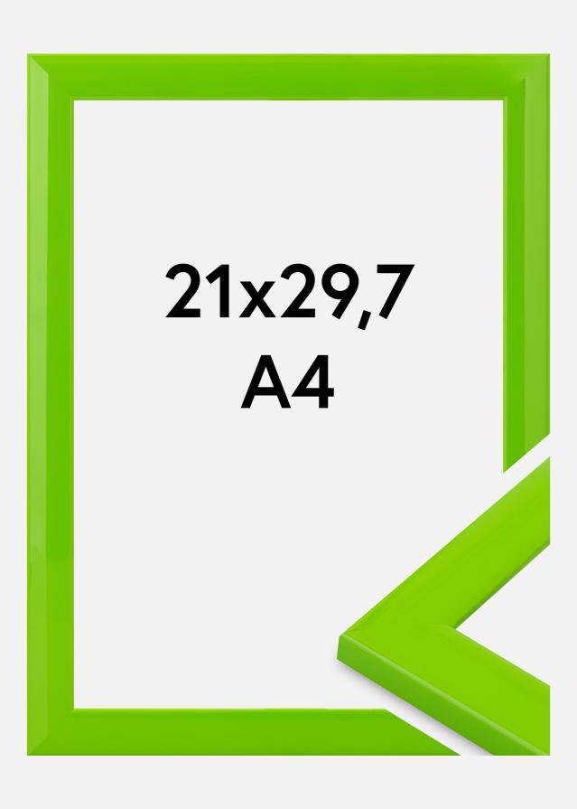 Ramme Dorset Akrylglass Lysegrønn 21x29,7 cm (A4)