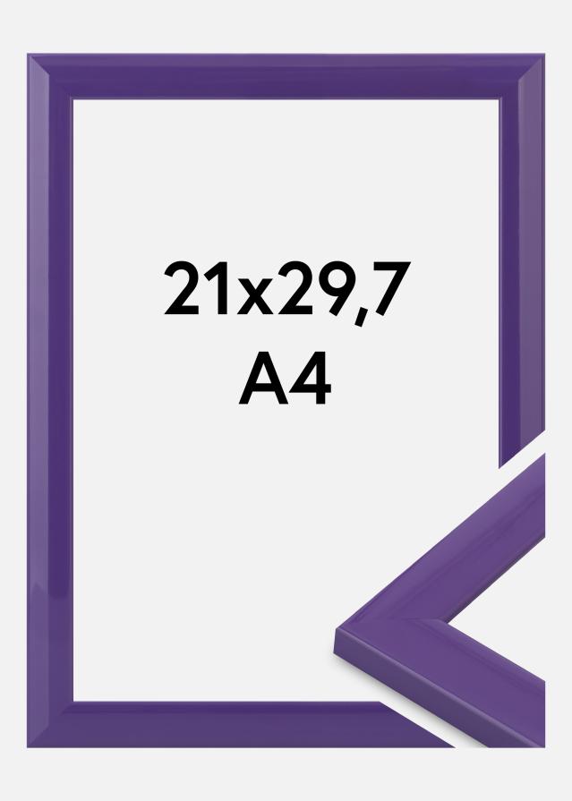 Ramme Dorset Akrylglass Lilla 21x29,7 cm (A4)