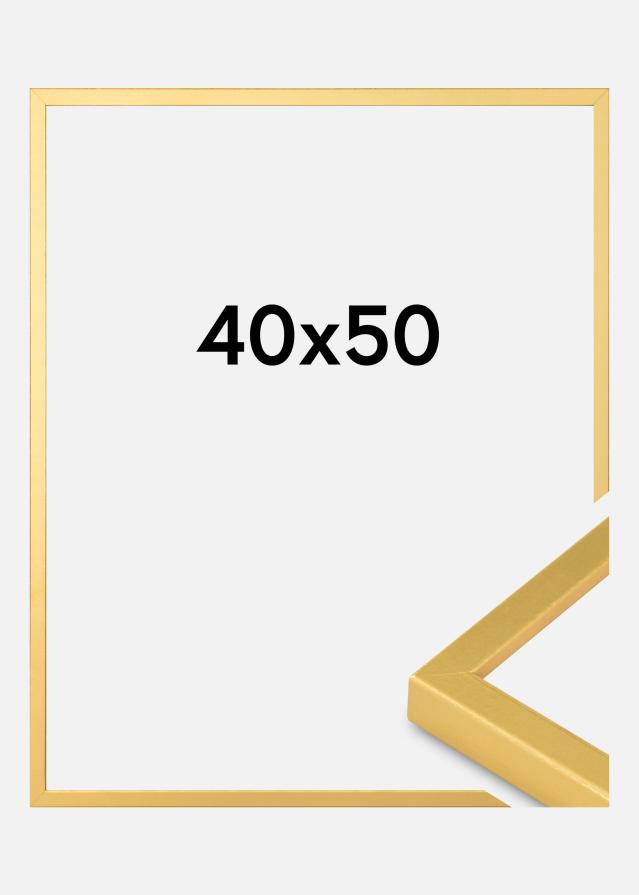 Bilderamme Gull Smal 40 x 50 cm