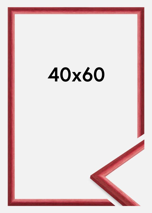 Ramme Cornwall Akrylglass Mørkerød 40x60 cm