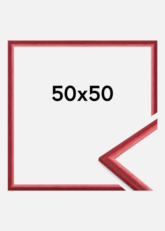 Ramme Cornwall Akrylglass Mørkerød 50x50 cm
