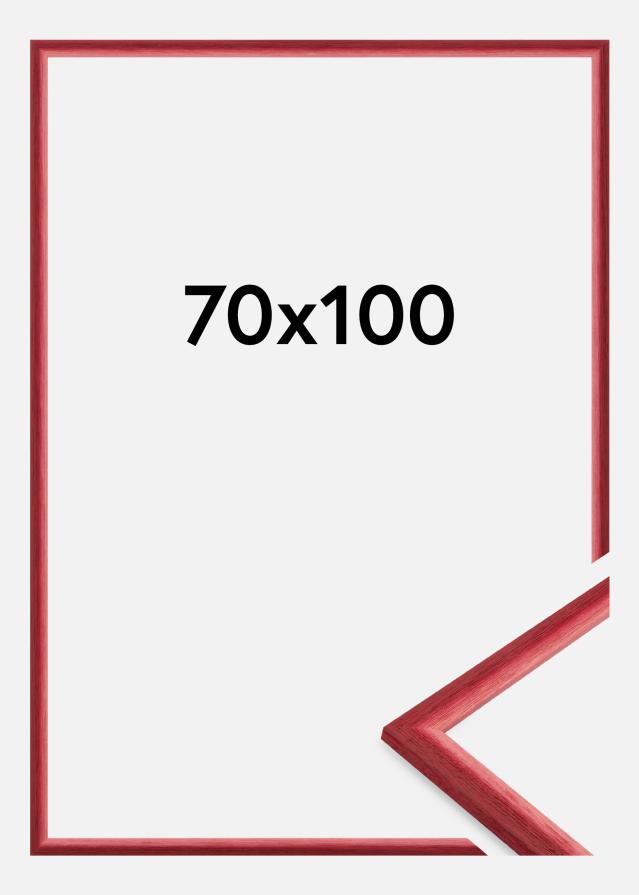 Ramme Cornwall Akrylglass Mørkerød 70x100 cm