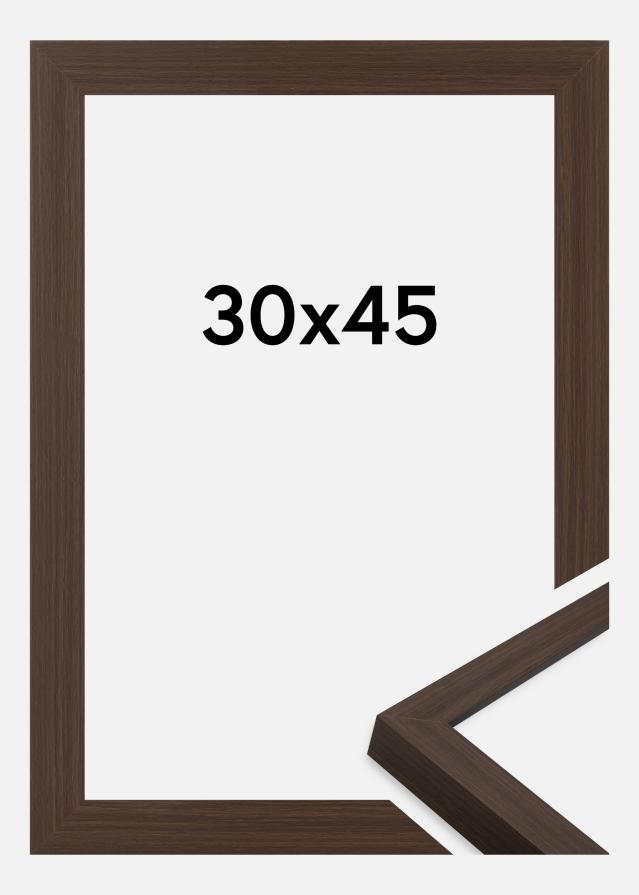 Ramme Wells Akrylglass Brun 30x45 cm