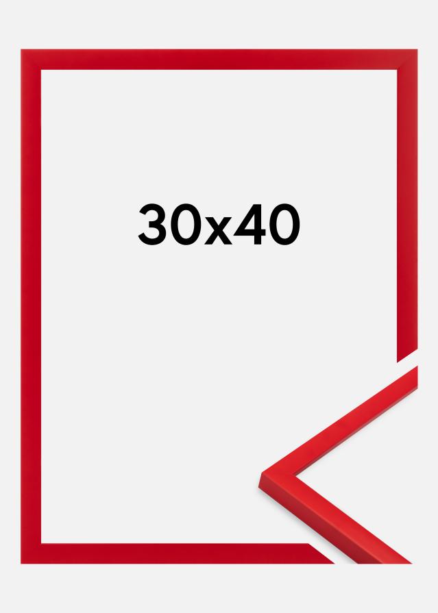 Ramme Kent Akrylglass Rød 30x40 cm