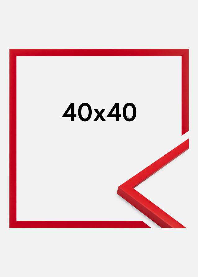 Ramme Kent Akrylglass Rød 40x40 cm
