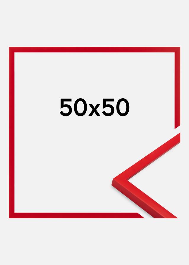 Ramme Kent Akrylglass Rød 50x50 cm
