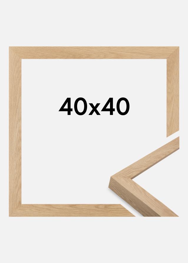 Ramme Wells Akrylglass Eik 40x40 cm