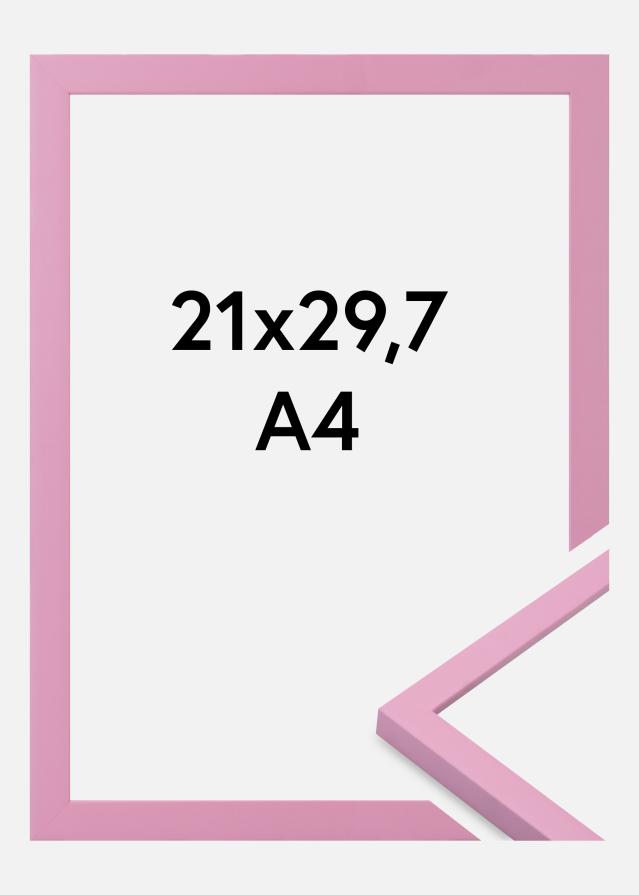 Ramme Kent Akrylglass Rosa 21x29,7 cm (A4)