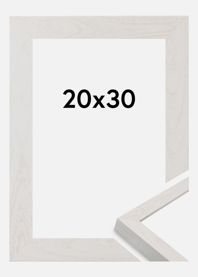 Ramme Wells Akrylglass Hvit 20x30 cm