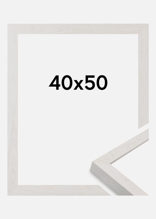 Ramme Wells Akrylglass Hvit 40x50 cm