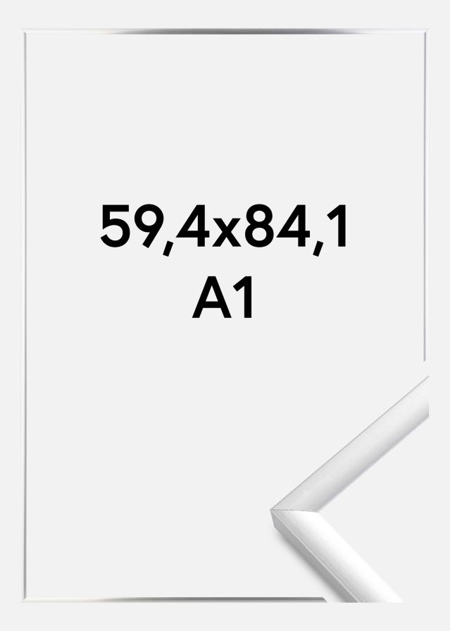 Ramme New Lifestyle Akrylglass Sølv 59,4x84,1 cm (A1)