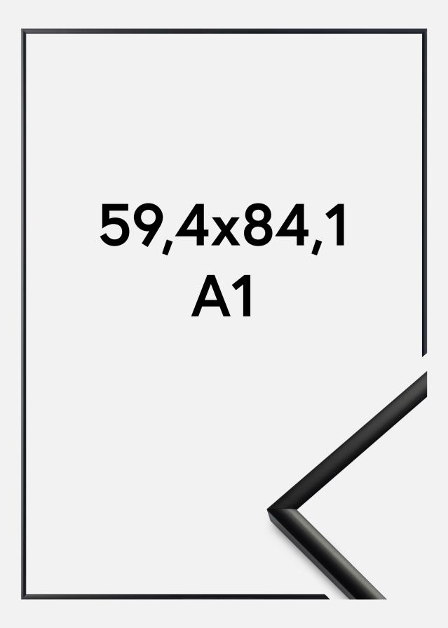 Ramme New Lifestyle Akrylglasss Matt Svart 59,4x84,1 cm (A1)