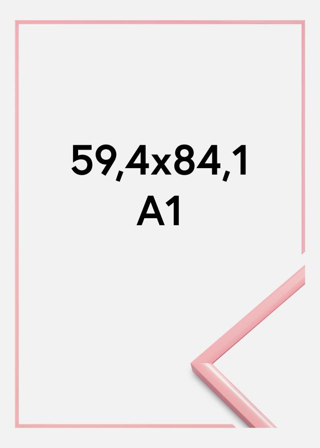 Ramme New Lifestyle Akrylglass Rosa 59,4x84,1 cm (A1)