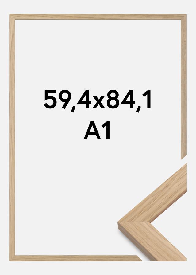 Ramme Oak Wood Akrylglass 59,4x84,1 cm (A1)