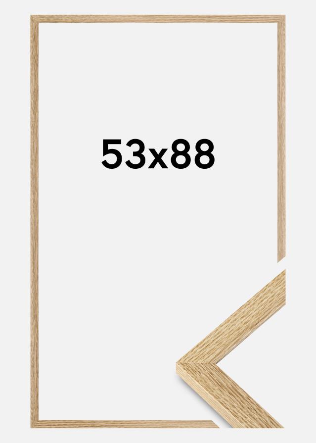 Ramme Selection Akrylglass Eik 53x88 cm