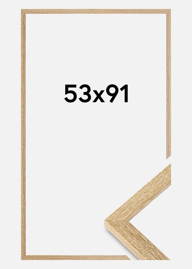 Ramme Selection Akrylglass Eik 53x91 cm