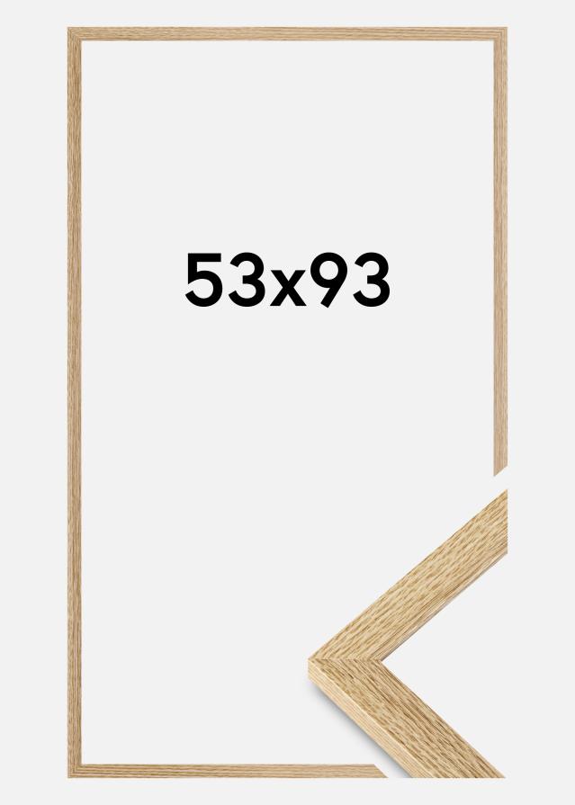 Ramme Selection Akrylglass Eik 53x93 cm