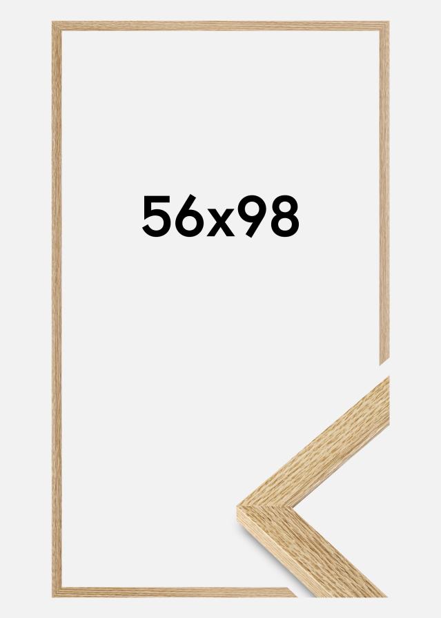 Ramme Selection Akrylglass Eik 56x98 cm