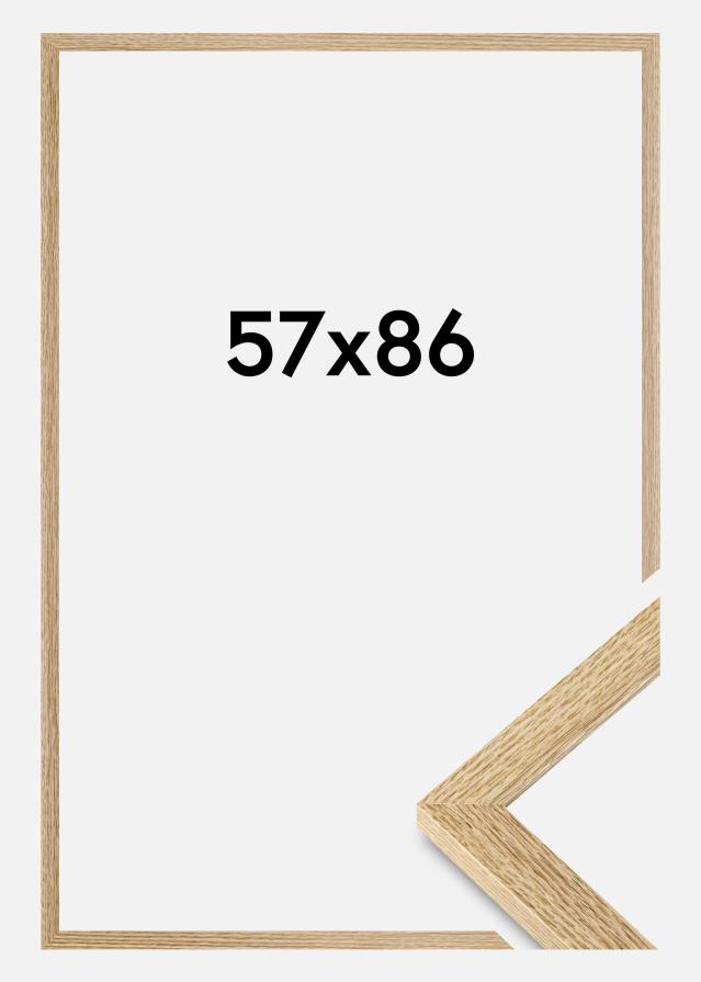 Ramme Selection Akrylglass Eik 57x86 cm