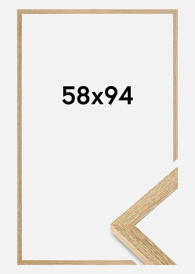 Ramme Selection Akrylglass Eik 58x94 cm