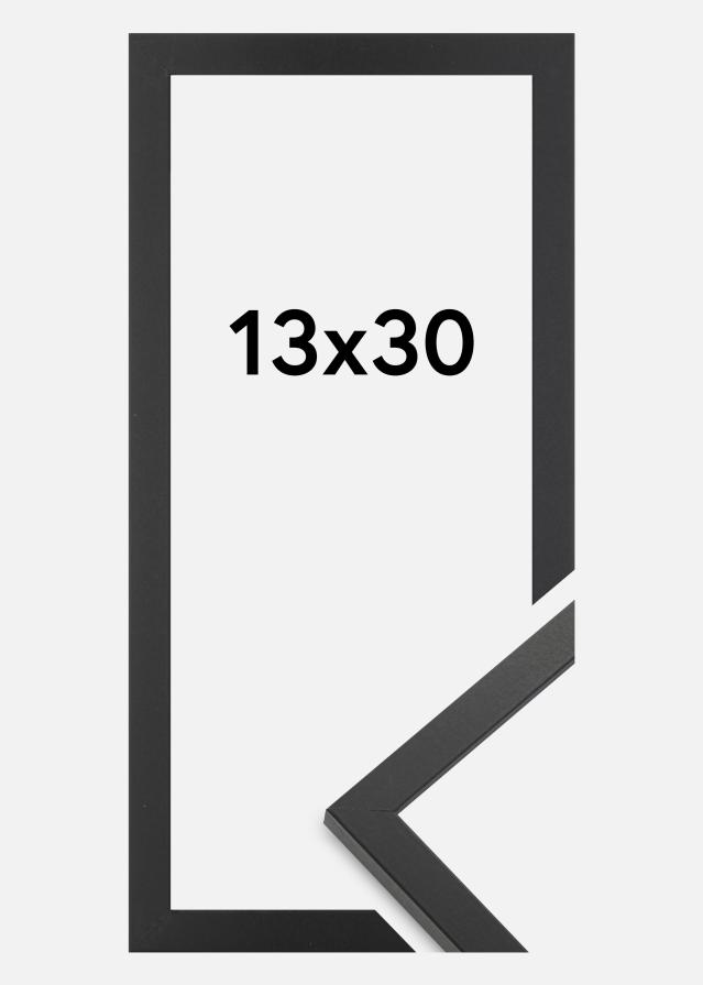 Ramme Trendy Akrylglass Svart 13x30 cm