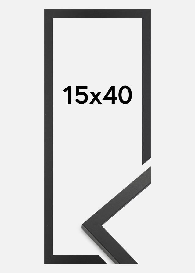Ramme Trendy Akrylglass Svart 15x40 cm