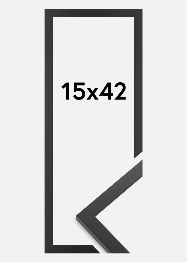 Ramme Trendy Akrylglass Svart 15x42 cm