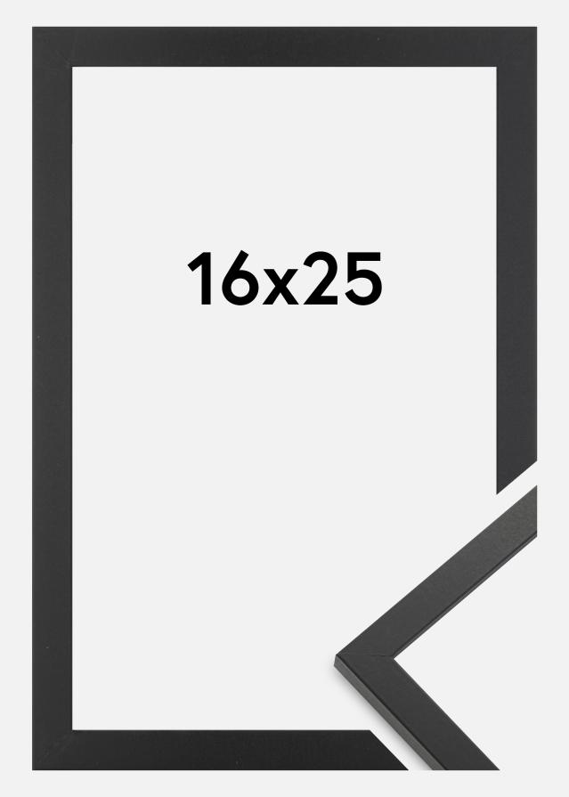 Ramme Trendy Akrylglass Svart 16x25 cm