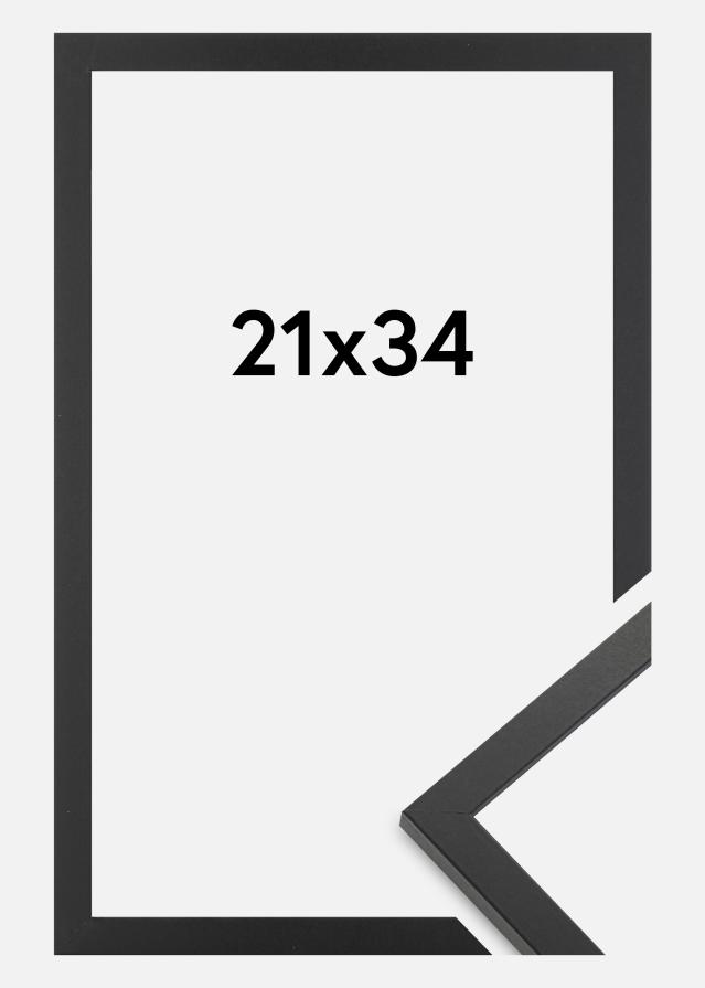 Ramme Trendy Akrylglass Svart 21x34 cm