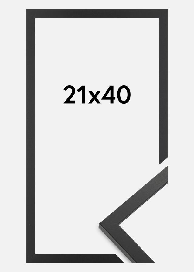 Ramme Trendy Akrylglass Svart 21x40 cm