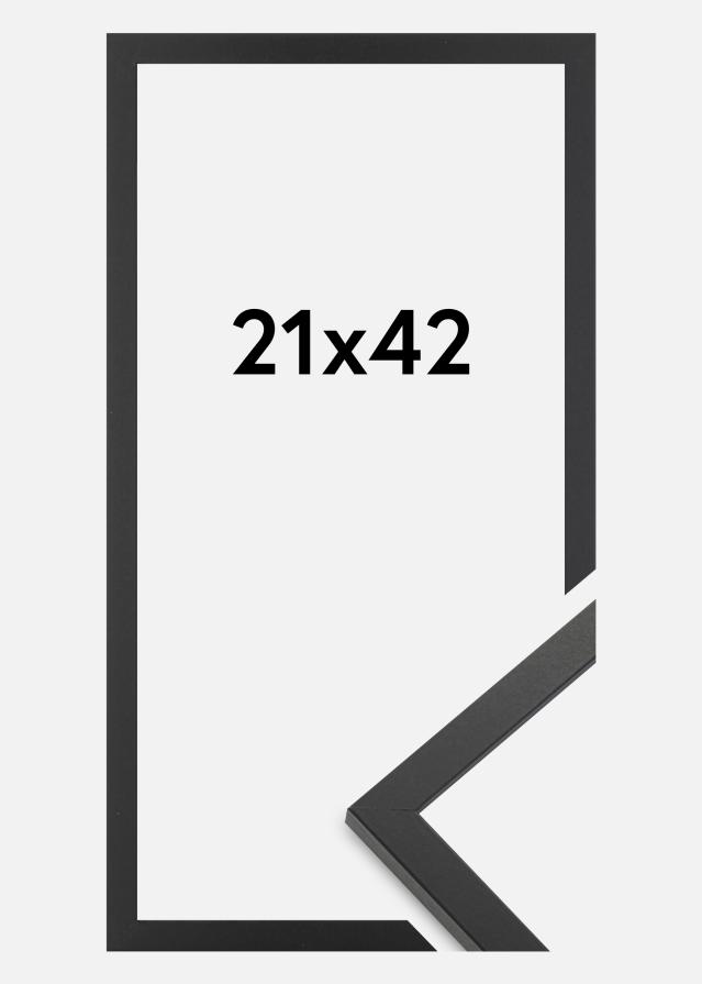 Ramme Trendy Akrylglass Svart 21x42 cm