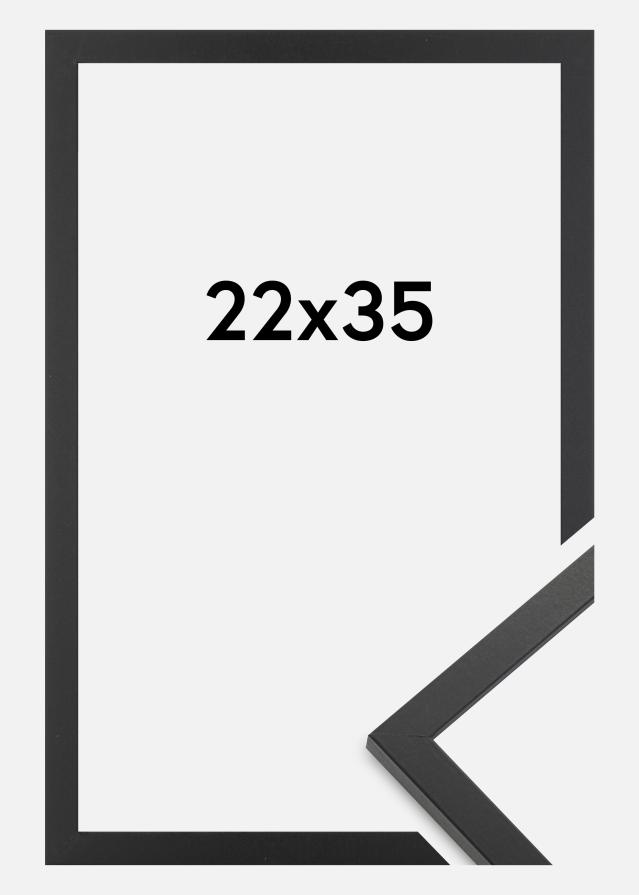 Ramme Trendy Akrylglass Svart 22x35 cm