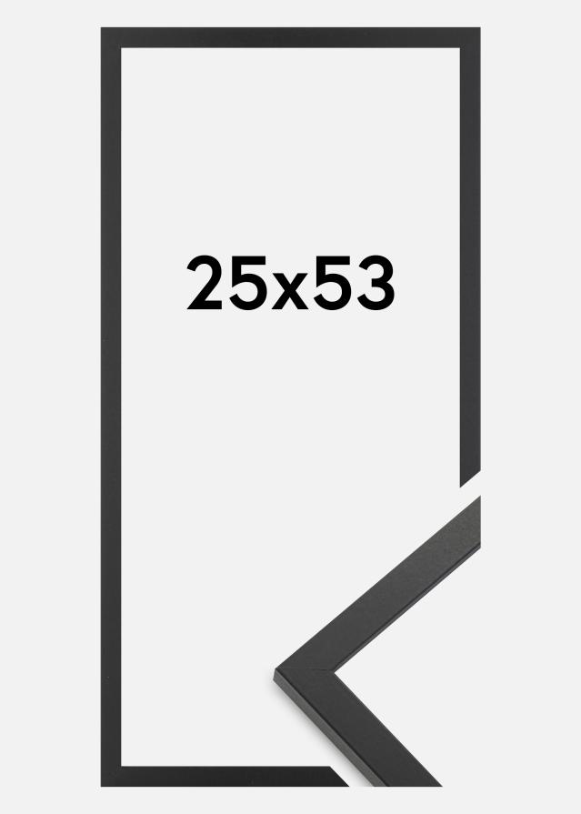 Ramme Trendy Akrylglass Svart 25x53 cm